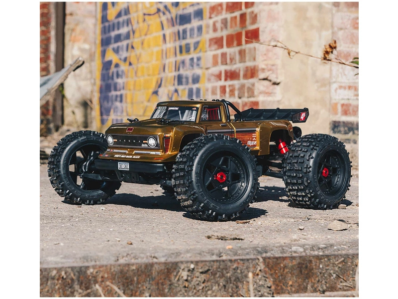 RC auto Arrma Outcast 4S V2 BLX 1:10 4WD RTR, bronzová