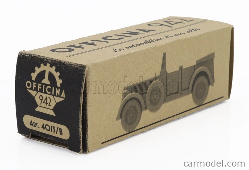 Officina-942 Bianchi Vm 6c Cabriolet Open 1939 1:76 Vojenská Zelená