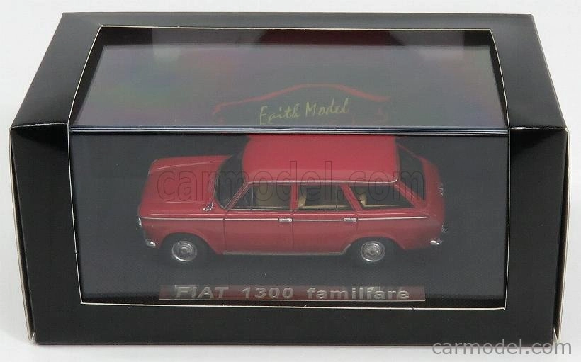 Silas Fiat 1300 Familiare 1961 1:43 Rosso Scuro - Tmavě Červená