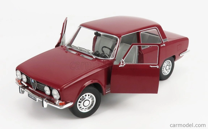 Mitica-diecast Alfa romeo 1750 Berlina 1-series 1968 1:18 Prugna 525