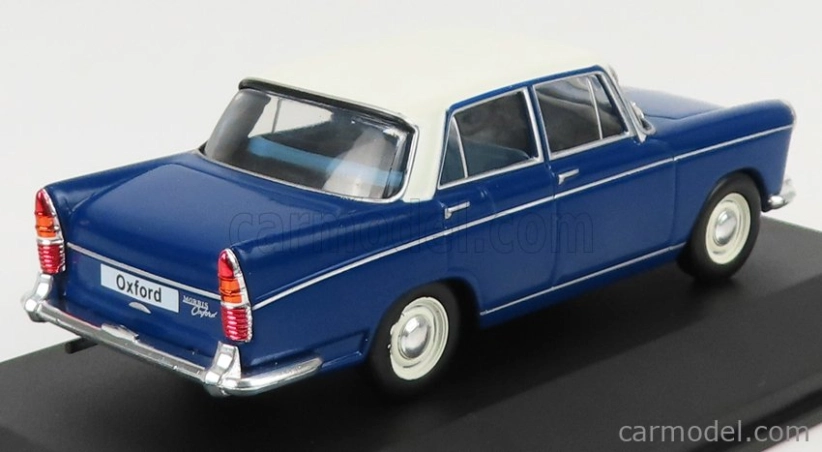 Edicola Morris Oxford Series Vi 1970 - Con Vetrina - S vitrínou 1:43 Modrá biela