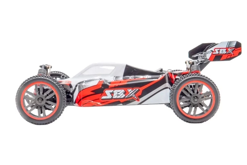 SBX Buggy 1/12 XL - 2,4 GHz RTR (4WD), červená