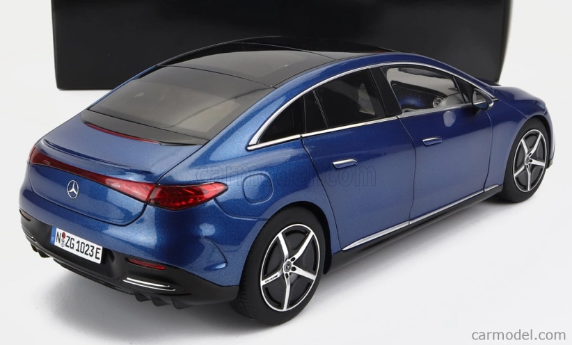 Nzg Mercedes benz Eqe (v295) 2022 1:18 Spektrální Modrá Met