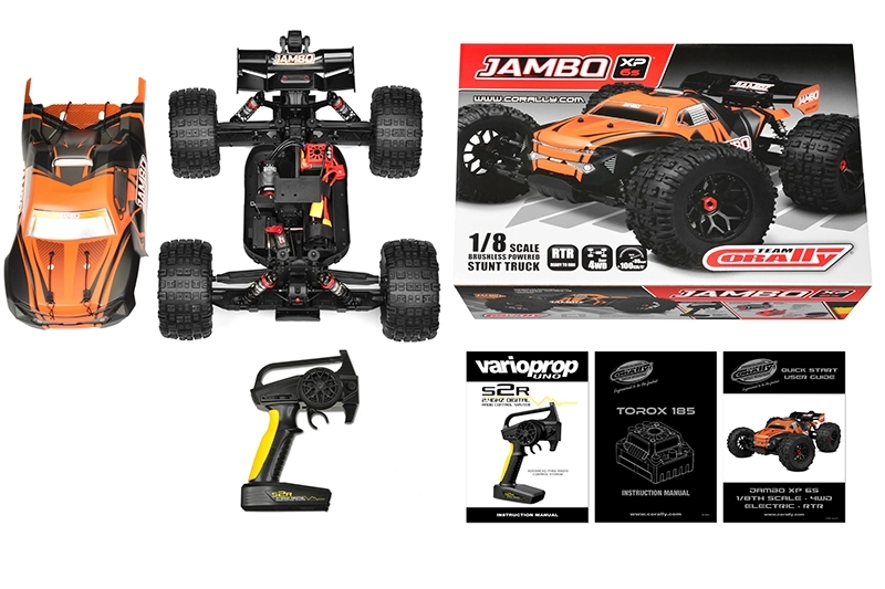 JAMBO XP 6S - Model 2022 1/8 Monster Truck 4WD - RTR - Brushless Power 6S