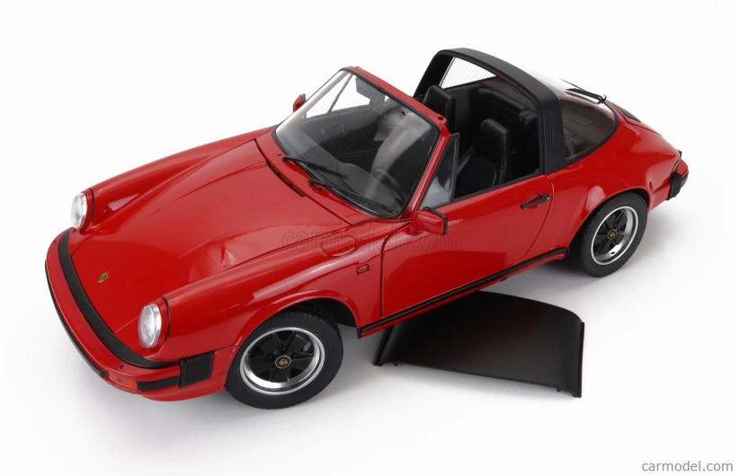 Schuco Porsche 911 3.2 Carrera Targa Cabriolet 1989 1:12 Red