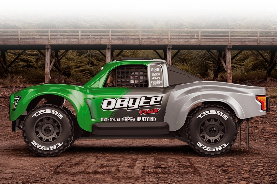 QByte SC Flux 1/12 SC Truck – zelený