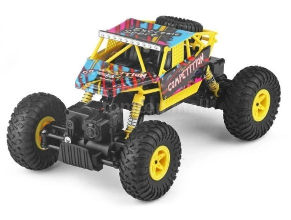 RC crawler Competition 1:18, žltá