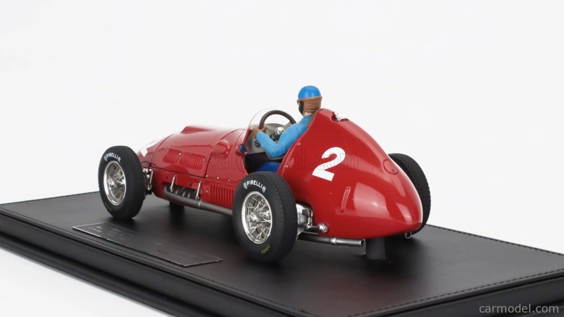 Gp-replicas Ferrari F1  375 N 2 Winner Italy Monza Gp (with Pilot Figure) 1951 Alberto Ascari 1:18 Red