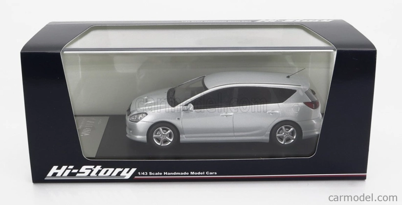 Hi-story Toyota Caldina Gt-four 2002 1:43 Strieborná