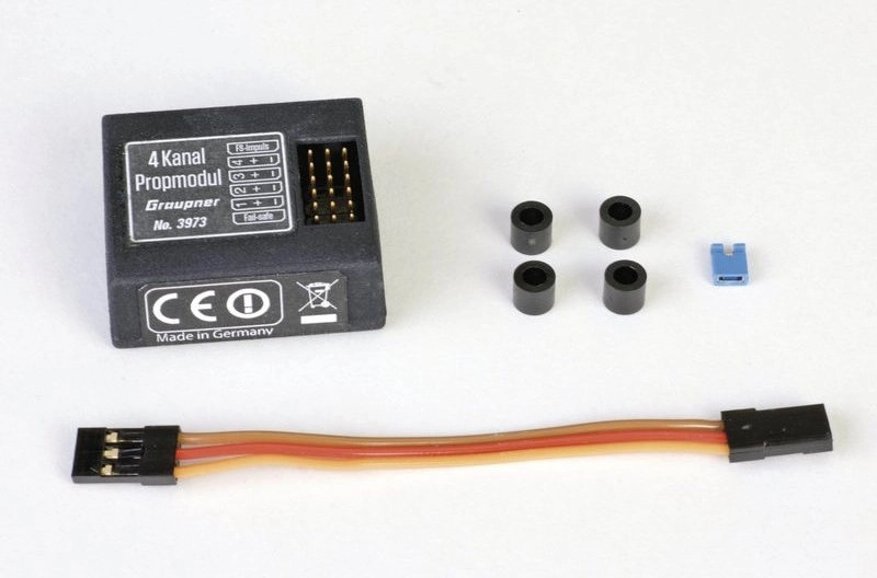 4 kanálový proporcionálny modul