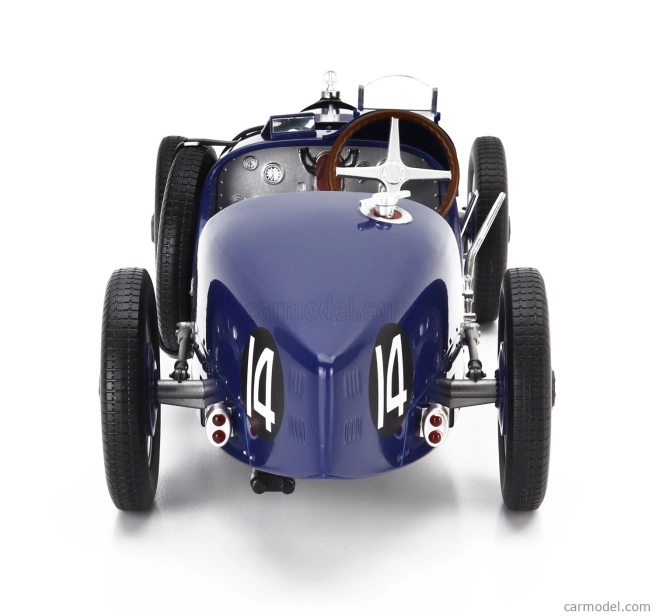 Norev Bugatti T35 N 14 Racing 1925 1:12 Modrá