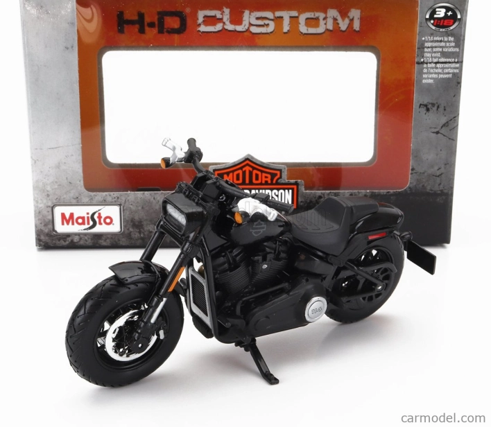 Maisto Harley davidson Fat Bob 114 2022 1:18 Black
