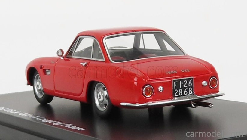 Esval model Osca 1600gt Fissore Coupe 1963 1:43 Červená