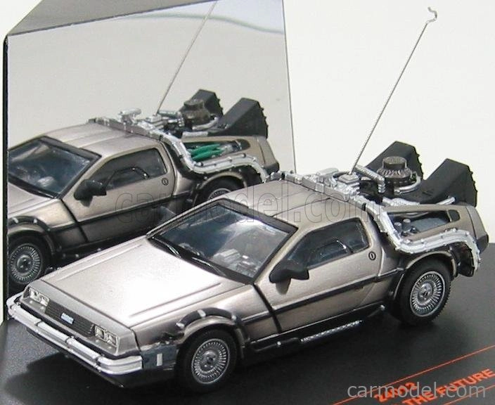 Vitesse De lorean Time Machine - Ritorno Al Futuro - Back To The Future 1:43 Silver