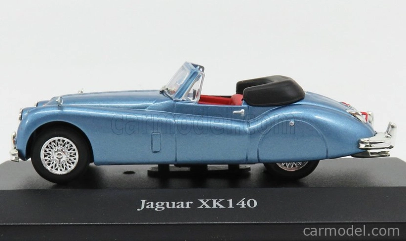 Edicola Jaguar Xk140 Roadster 1957 1:43 Světle Modrá Met