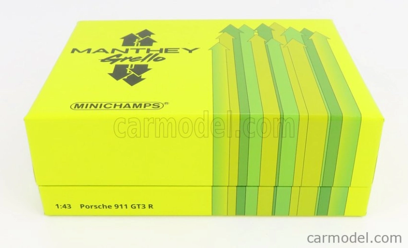 Minichamps Porsche 911 991-2 Gt3 R Team Manthey Racing N 1 1:43, zelená