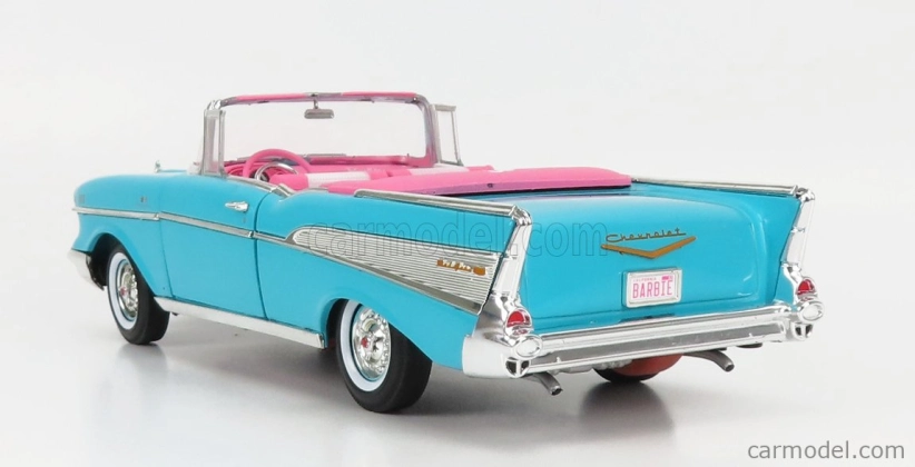 Autoworld Chevrolet Bel Air Cabriolet Open 1957 1:18 Aqua Blue