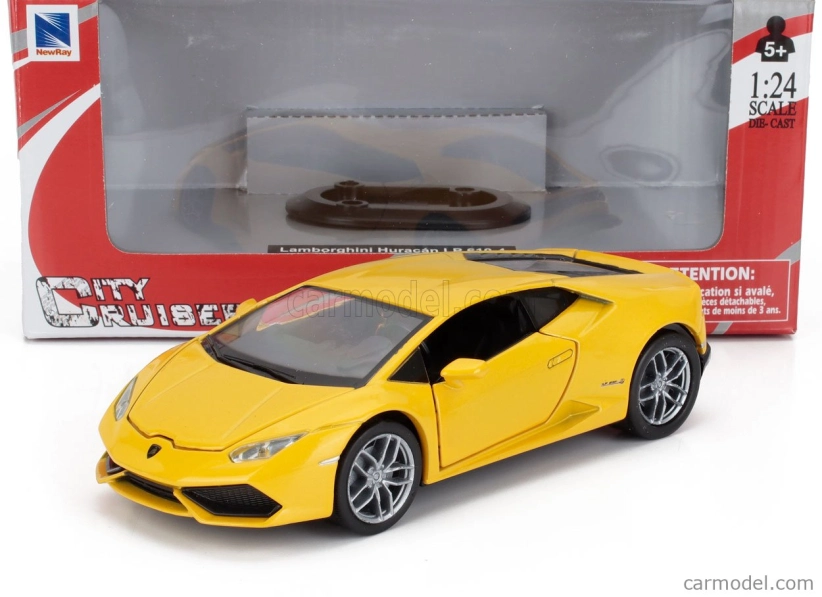 Newray Lamborghini Huracan Lp610-4 2014 1:24 Žlutá