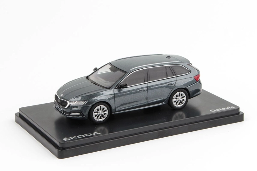 Abrex Škoda Octavia IV Combi (2020) 1:43 – sivá quartz metalíza