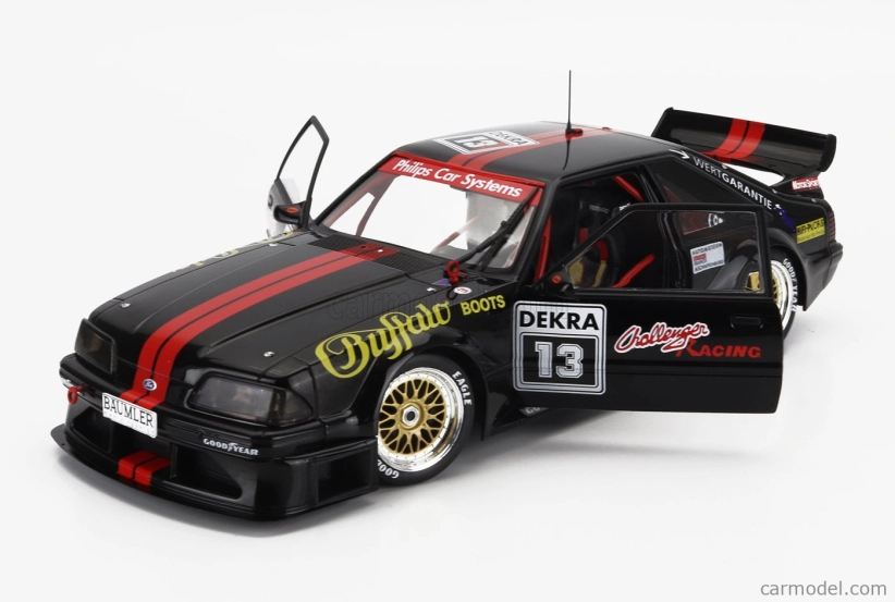Werk83 Ford usa Mustang 5.0 N 13 Dtm Season 1993 Jurgen Feucht 1:18 Černá Červená