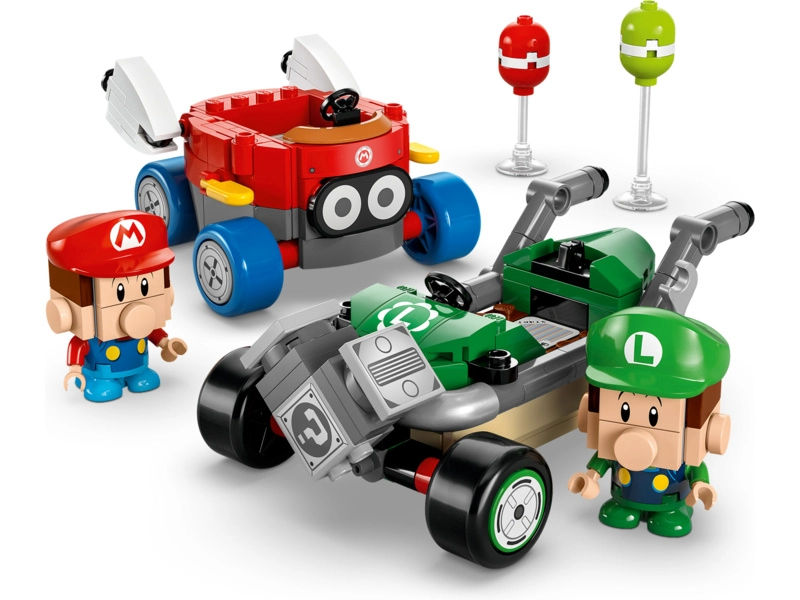 LEGO Super Mario – Mario Kart™ – Baby Mario vs. Baby Luigi