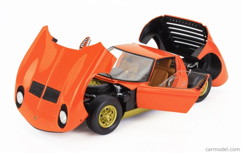 Kyosho Lamborghini Miura P400 1968 1:18 Orange Gold