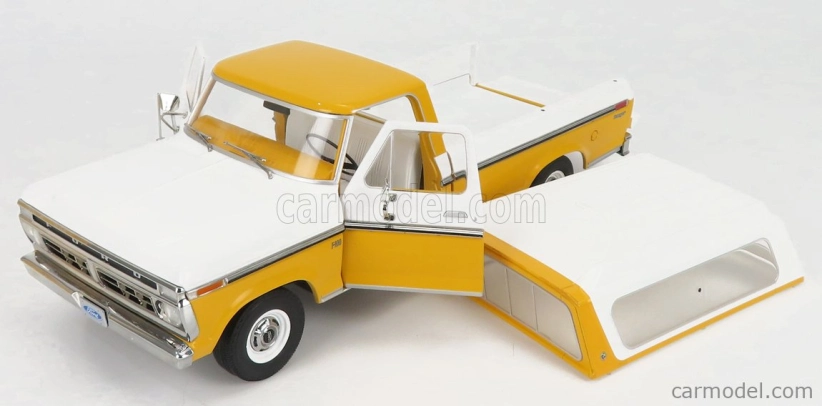 Greenlight Ford usa F-100 Pick-up 1956 Closed 1976 1:18, žlutá