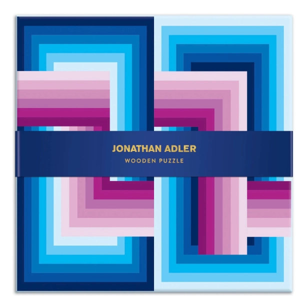 Galison Drevené puzzle Jonathan Adler Infinity 22 dielikov