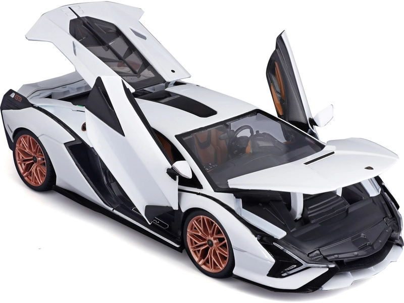 Bburago Lamborghini Sián FKP 37 1:18 biela