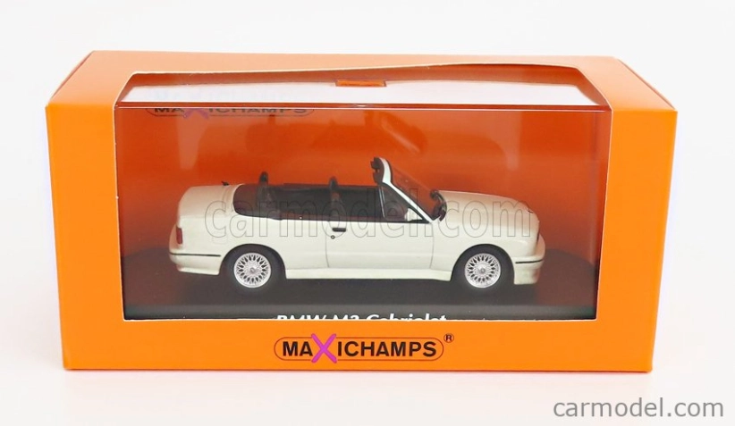 Minichamps BMW radu 3 M3 (e30) Cabriolet 1988 1:43 Biela