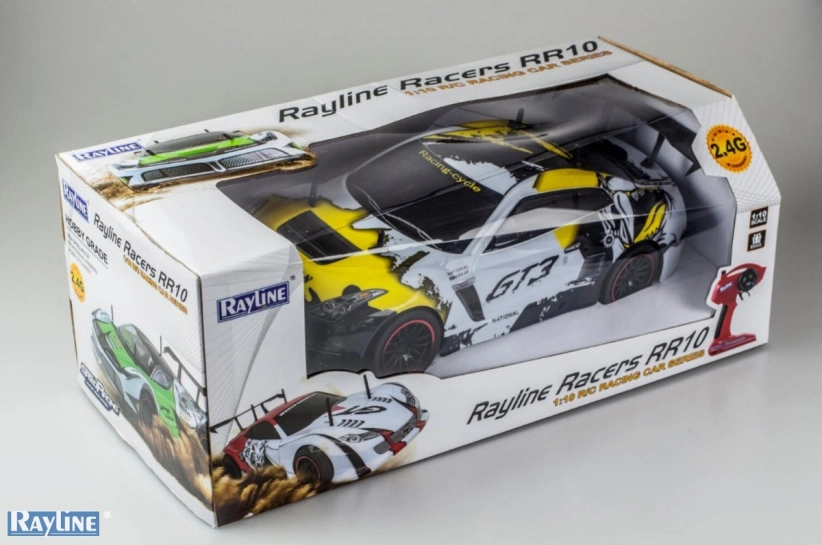 RC auto Racers Drift, žltá