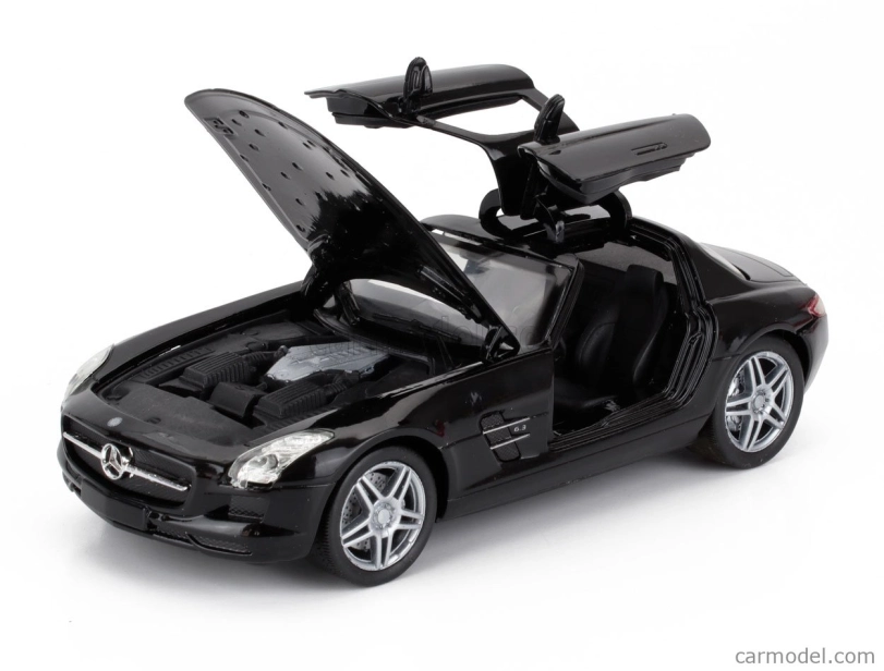 Newray Mercedes benz Sls Coupe Amg (c197) 2010 1:24 Black