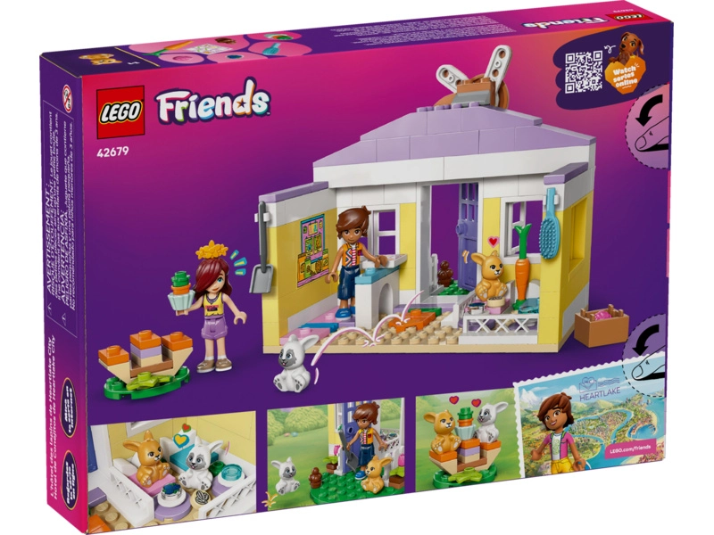 LEGO Friends - Hotel pro králíčky v městečku Heartlake