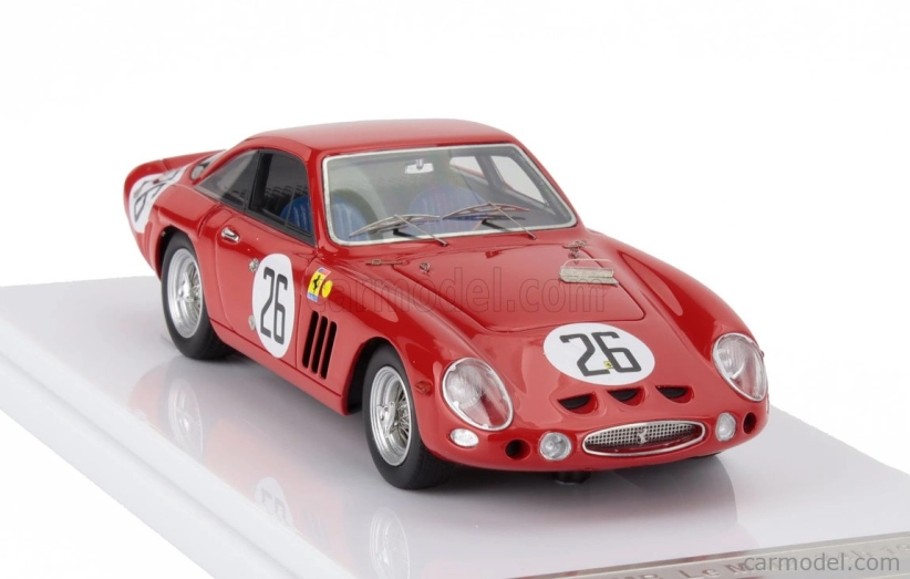 Tecnomodel Ferrari 330 Lmb 4.0l V12 Team North American Racing N.a.r.t. N 26 24h Le Mans 1963 Masten Gregory - David Piper 1:43 Red