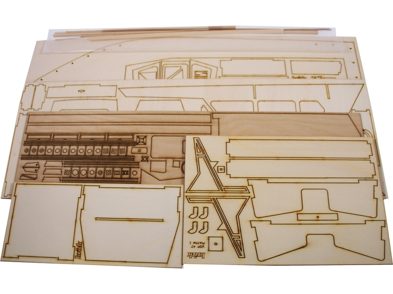 RC stavebnica Krick policajný čln WSP47 kit