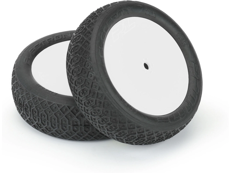 Kolesá Pro-Line 2,2", pneumatiky Electron MC 2WD Buggy, disk Velocity H12 white - predné (2)