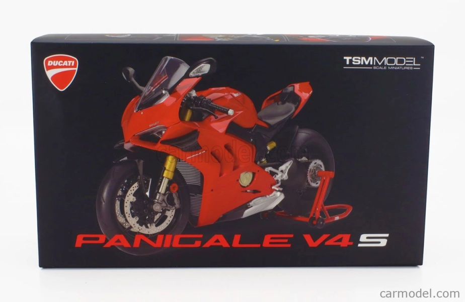 Truescale Ducati Panigale V4 S 2018 1:12 Red