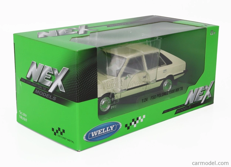 Welly FSO Polonez 1500m 1978 1:24 Bílá