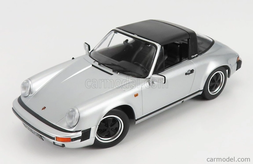 Kk-scale Porsche 911 Sc Targa 1983 - With Extra Hard-top 1:18 Silver