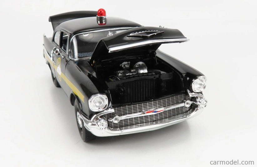 Highway61 Chevrolet 150 Sedan Kentucky State Police 1957 1:18 čierna