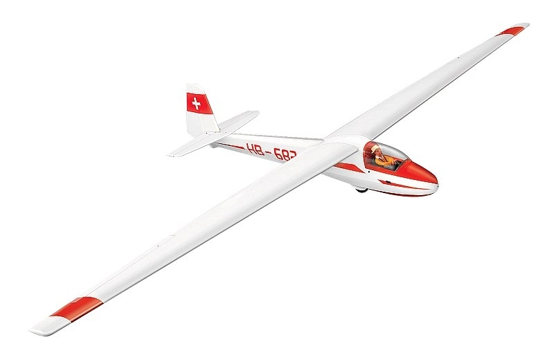 GL03 K8B vetroň 3500mm ARF