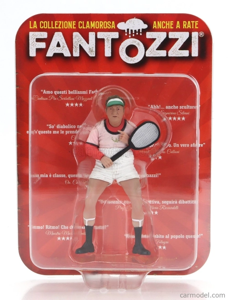 Nekonečná socha Figúrky Fantozzi - Ah! Congiuntivo! 1:18 bielo-ružová