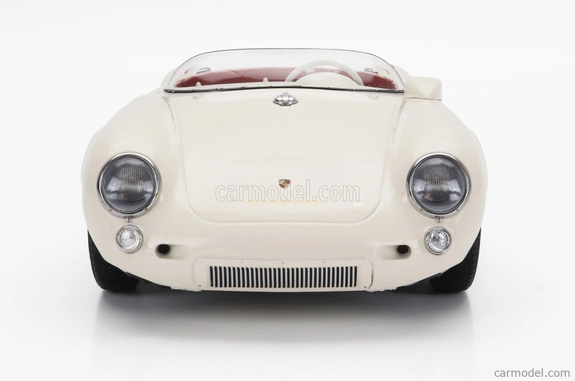 Porsche 550a Spider 1953 v mierke 1:12 bielo-červená