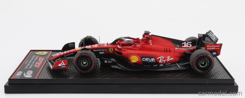 Bbr-models Ferrari F1 Sf-23 Team Scuderia Ferrari N 16 3rd Belgium Gp 2023 Charles Leclerc 1:43 Červená čierna