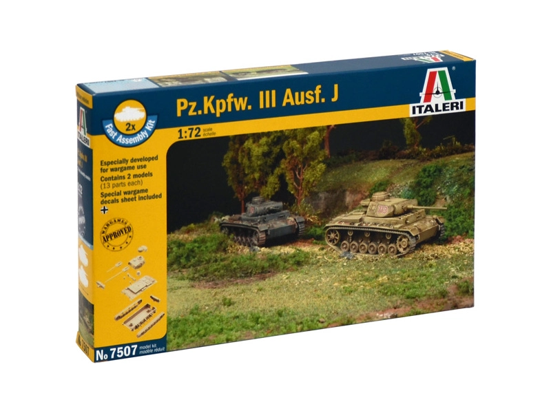 Italeri Easy Kit – Pz.Kpfw. III Ausf. J (1:72)