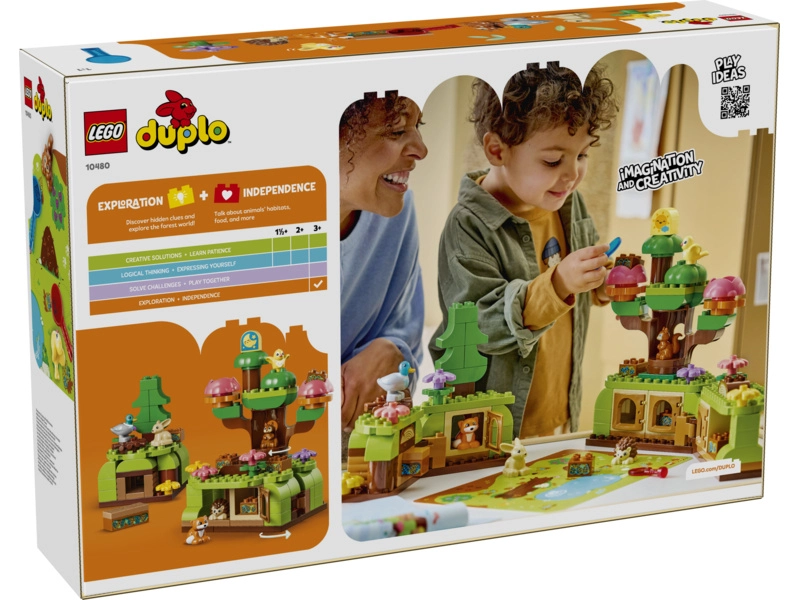 LEGO DUPLO - Les plný objevů a divokých zvířátek