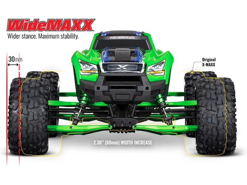 Súprava Traxxas WideMaxx modrá (pre X-Maxx)