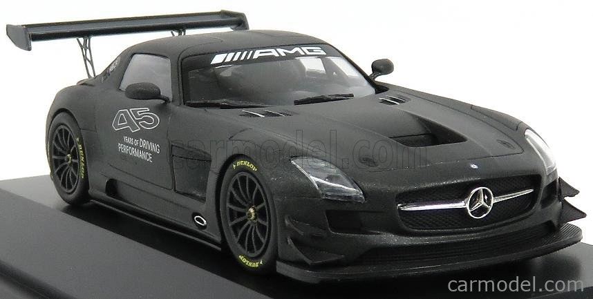 Minichamps Mercedes benz Sls Amg Gt3 N 0 45th Anniversary 2016 1:43 Matt Grey