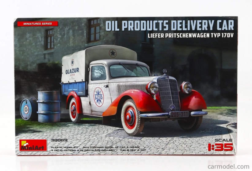 Miniart Mercedes benz Type 170v Truck Oil Products 1935 1:35 /
