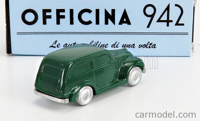 Officina-942 Fiat 500c Belvedere 1951 1:76 Zelená